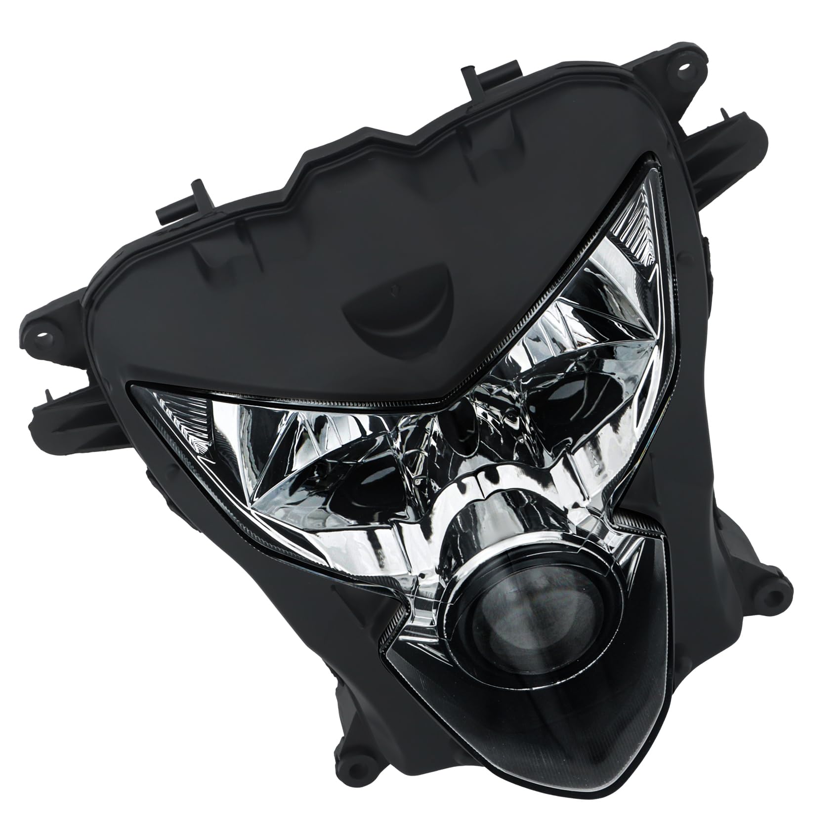 labwork Motorcycle Front Headlight Headlamp Housing Replacement for Suzuki GSXR600 GSXR750 2004-2005