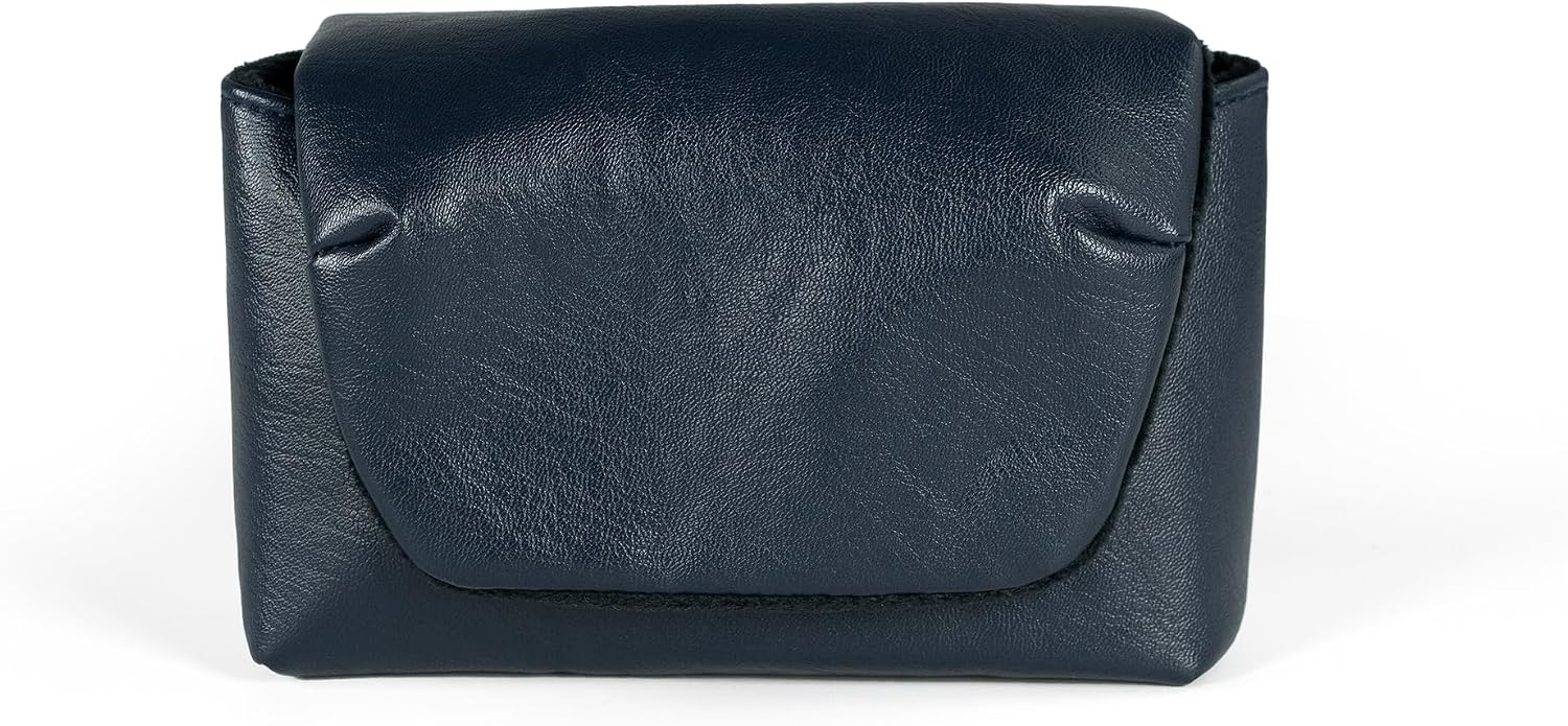 Premium PU Leather Camera Case Camera Bag, Soft Interior, for PENTAX 17 (Navy) image 2