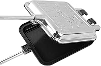 Vista 10 de Coghlan's Aluminum Camp Cooker, Lightweight & Durable Non-Stick Ceramic Interior, for Sandwiches, Pies, & Desserts, Great for Camping, BBQs