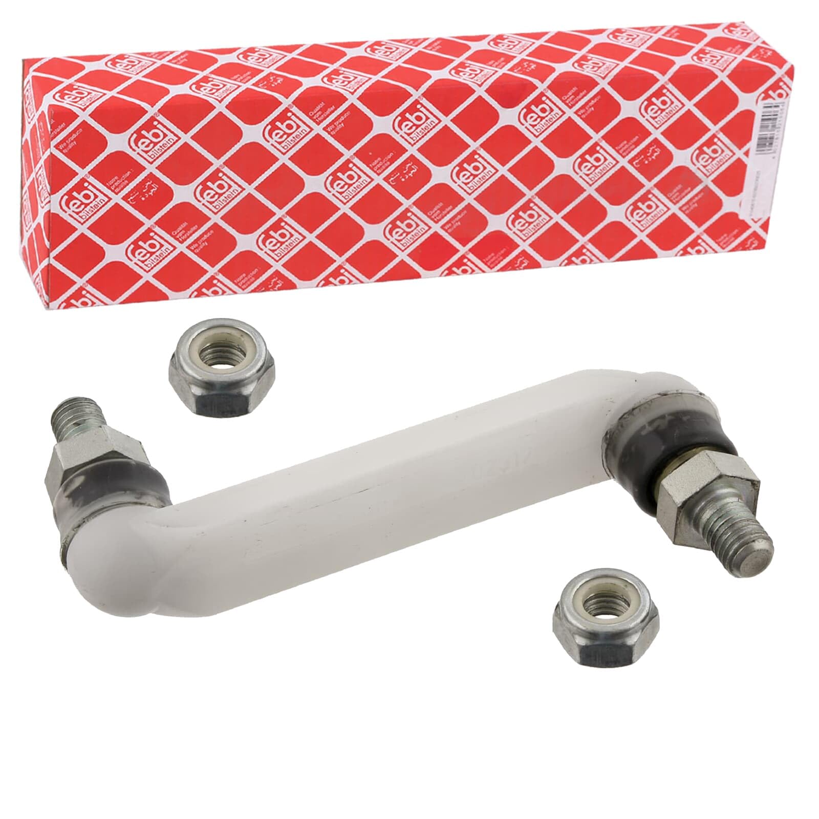 febi bilstein 02317 Stabiliser Link with lock nuts, pack of one