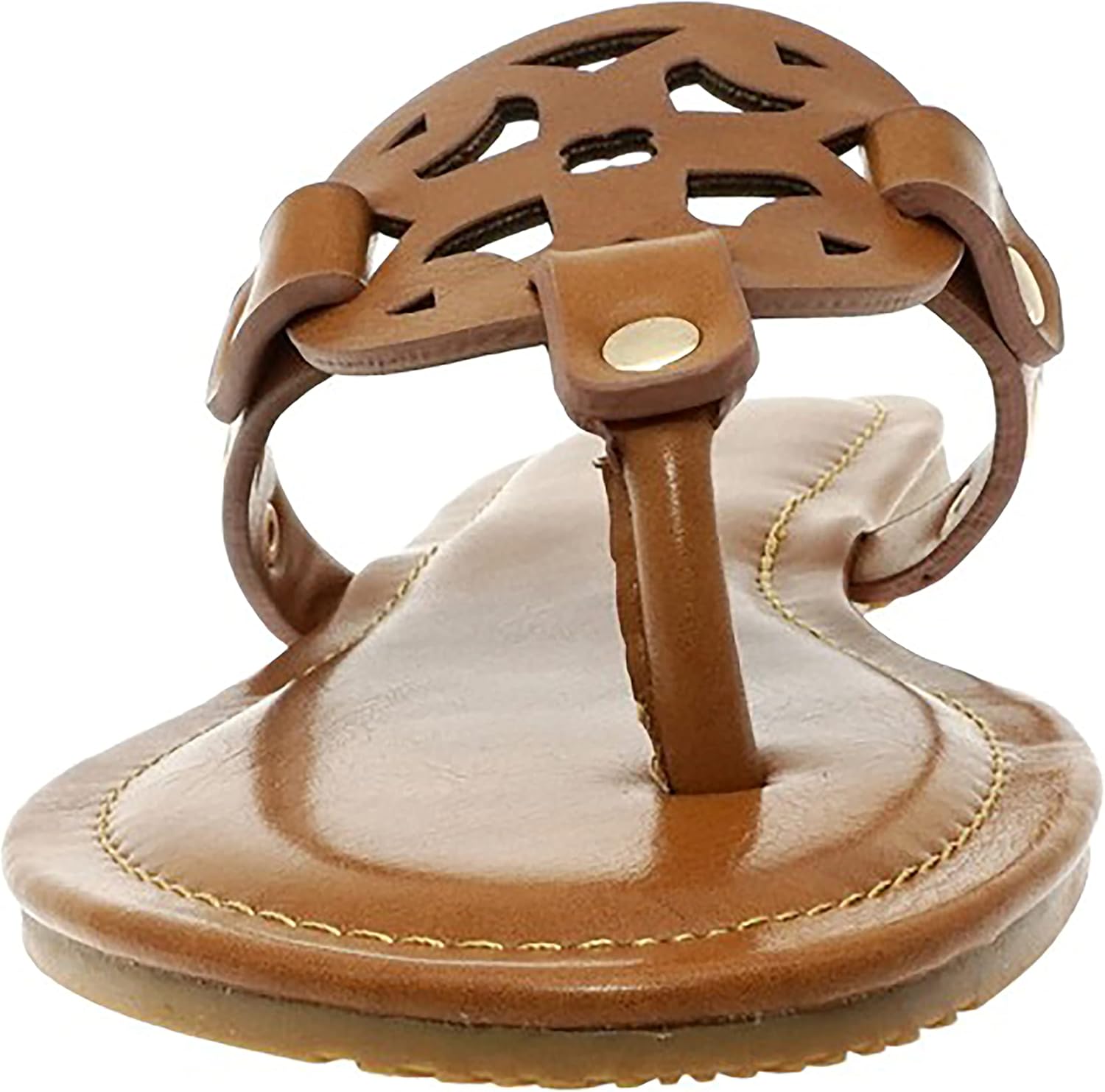 Pierre Dumas Women's Limit-20 Thong Flip Flop Sandal 8.5 New Tan