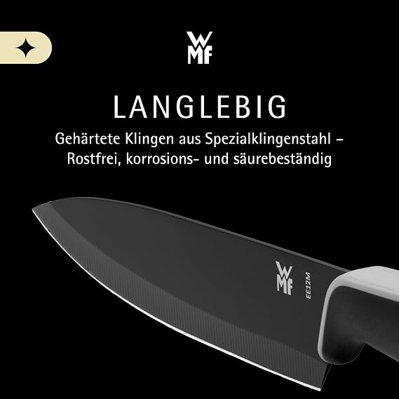 WMF Touch 2-Piece Black Knife Set