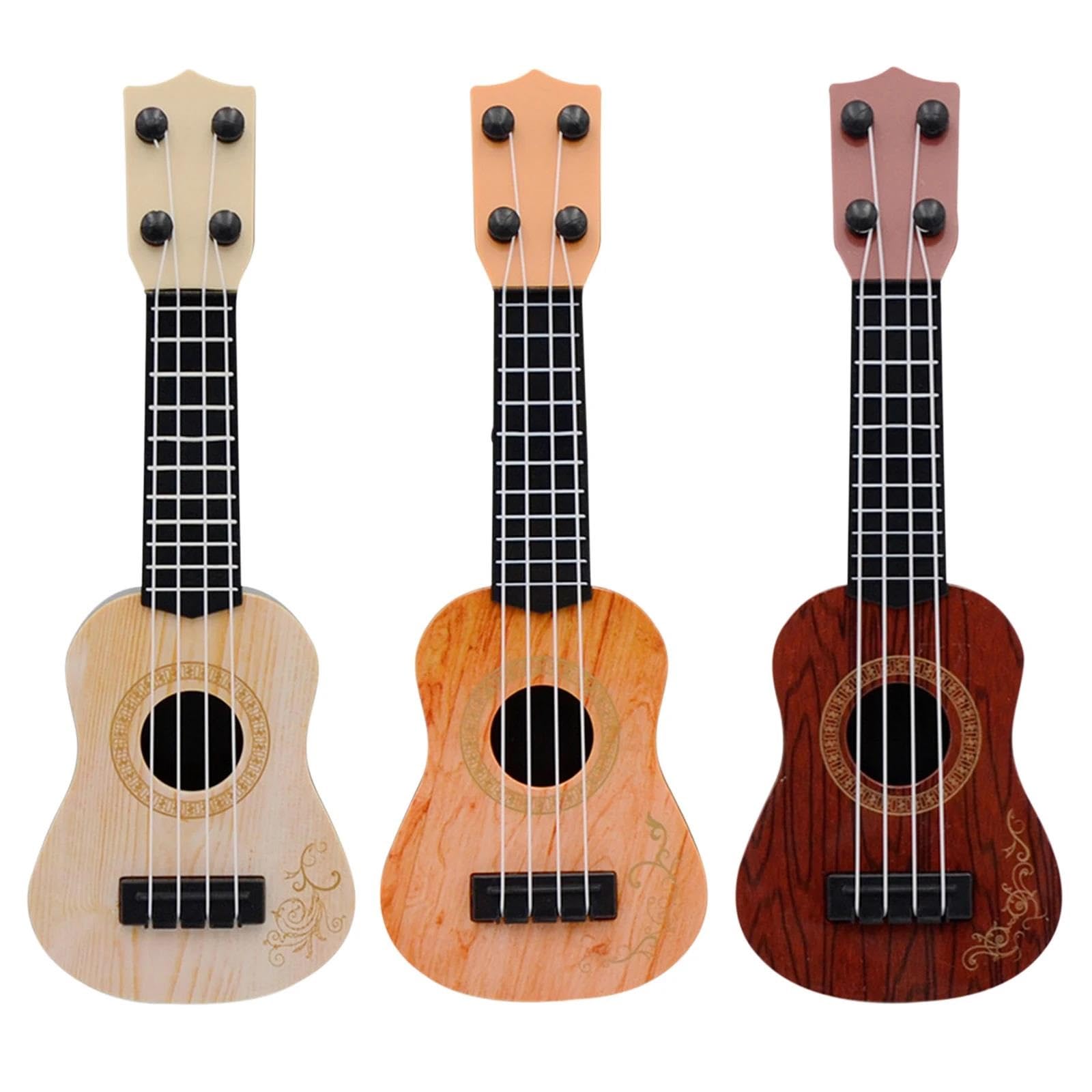 Principianti Ukulele Strumenti Musicali A Corda Classici Per Principianti Mini Ukulele Esercitarsi Suonare(Brown)
