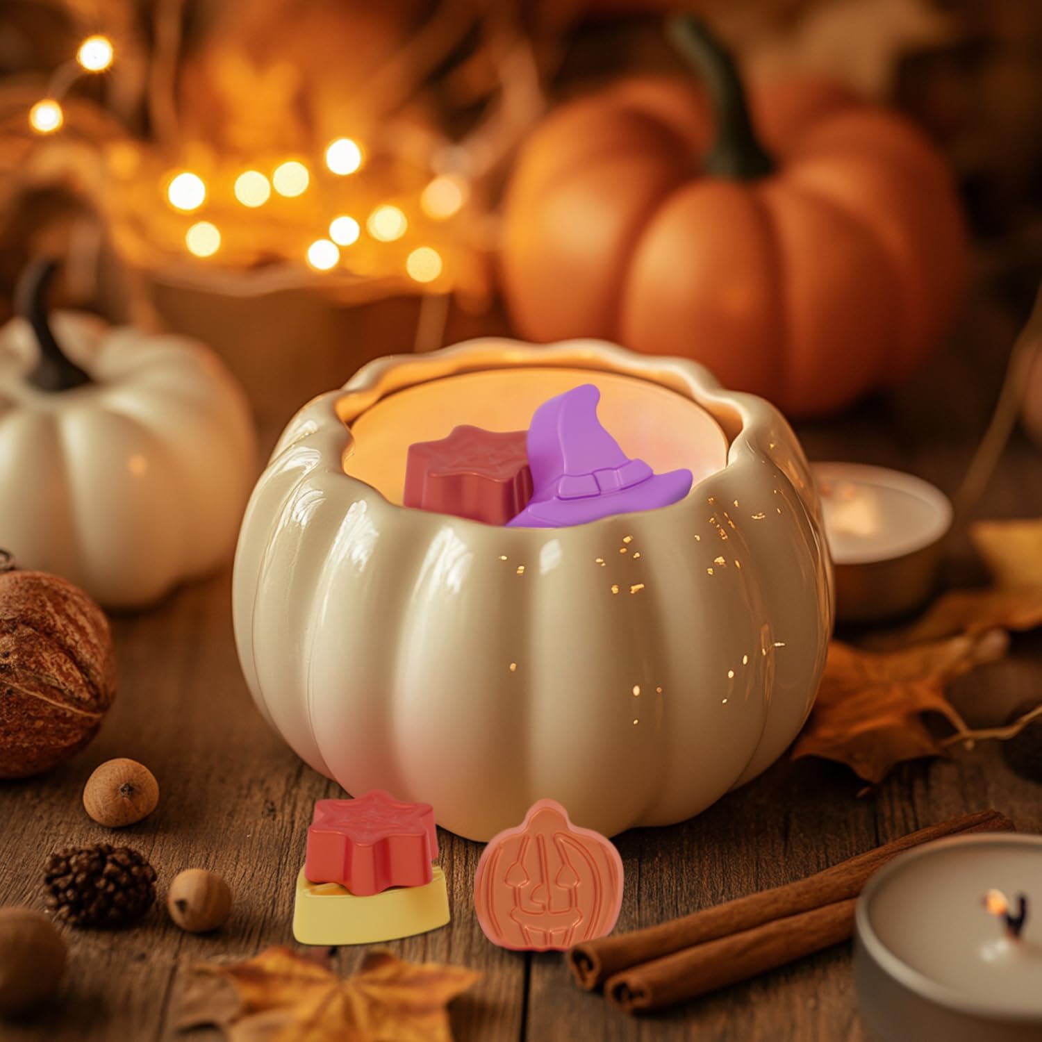 SALKING Halloween Scented Wax Melts, Fall Soy Wax Cubes for Wax Melt Warmer