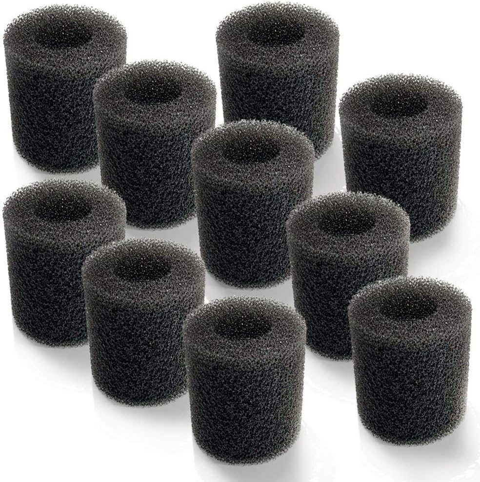 Petmii Pet Water Fountain Replacement Filters, Automatic Cat Dog Water Fountain Dispenser Filters for 88oz/2.6L Pet Water Fountains-10 Pack (Filter)