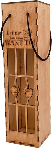 Miniatura 10 de Wine Gift Box - Wine Jail Gift (Natural Birch)