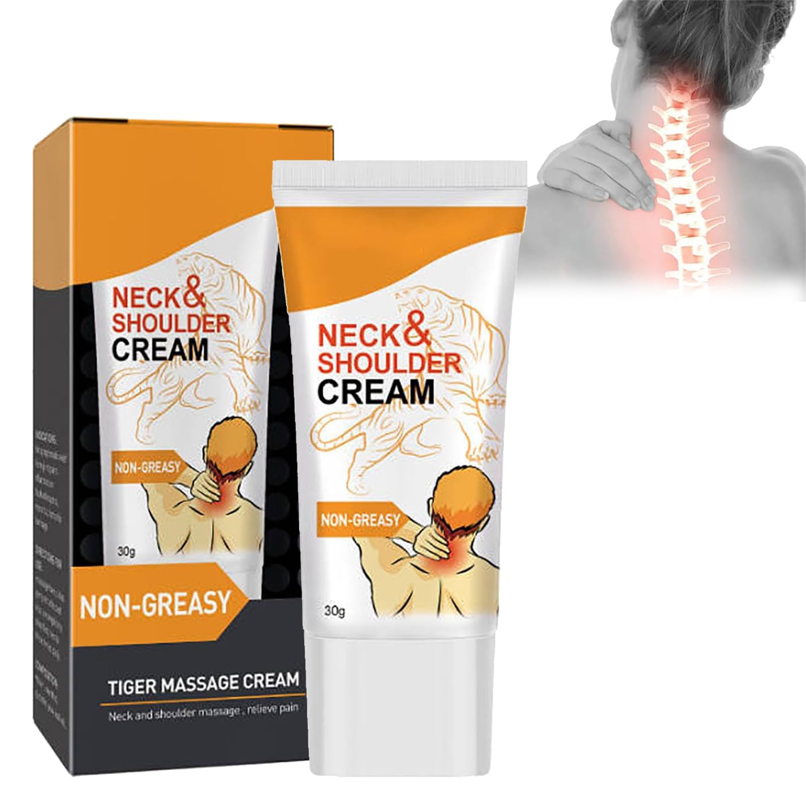 Amazon | 首と肩のマッサージクリーム 30g NECK & SHOULDER