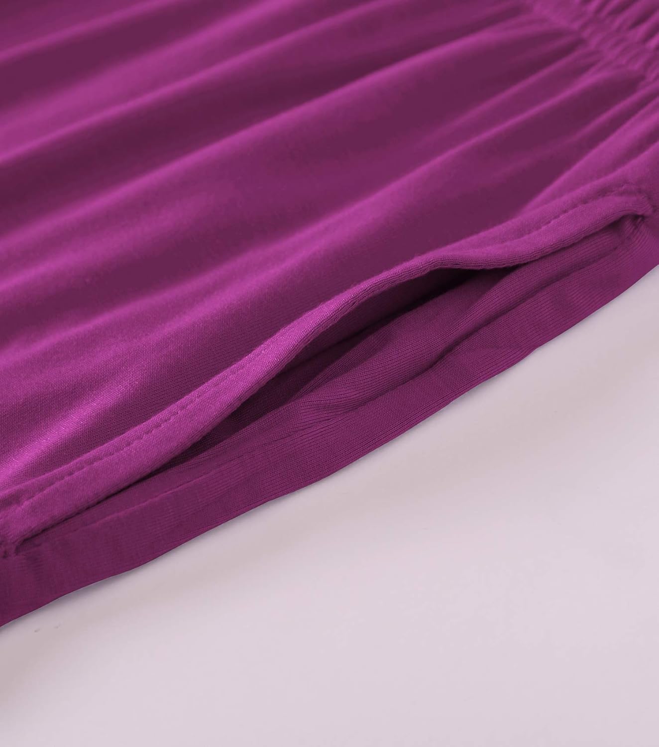 Latuza Women's Summer Pleated Tank Top Capris Pajamas Set - Image 4