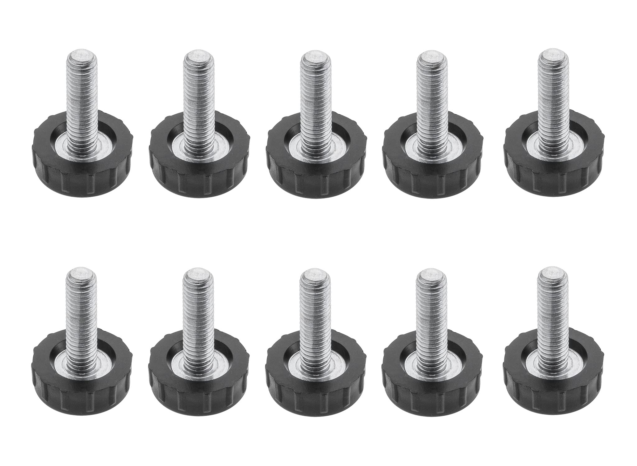 Solmer Ltd 10Pcs X Adjustable Leveler Leveling Feet Furniture Table Cabinet Legs