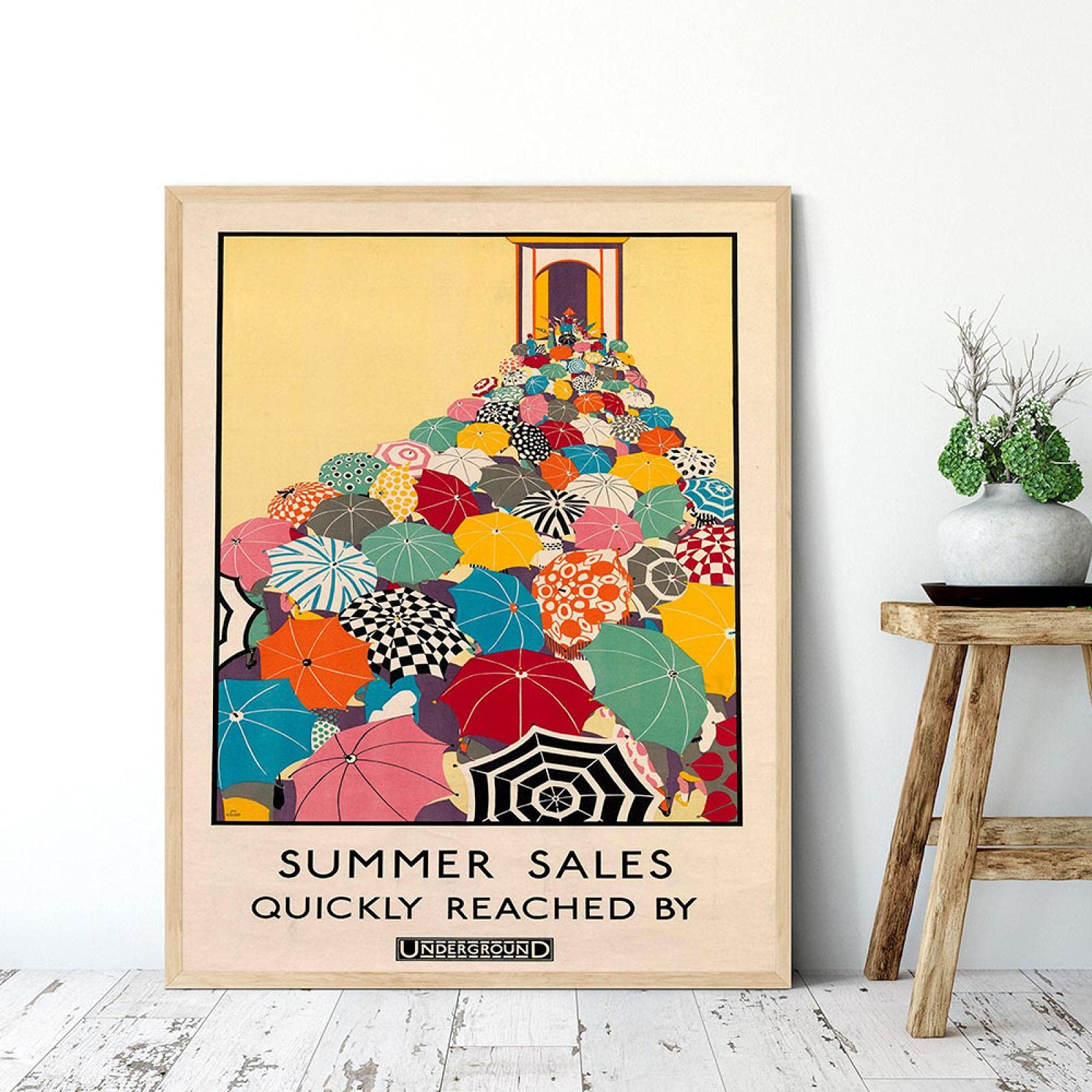 ロンドン　地下鉄のポスター「Art on the Underground」 ロンドン地下鉄のポスター「Art on the Underground」