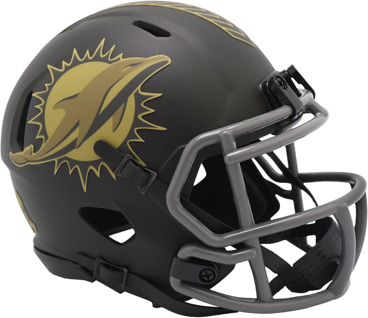 Miami Dolphins 2025 Salute to Service Mini NFL Football Helmet
