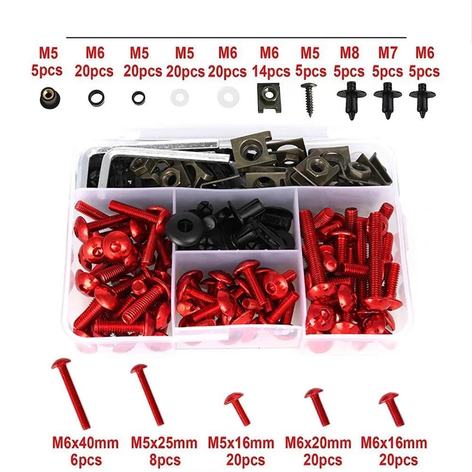 Kit Bulloni Carenatura Completo Per Yamaha TMAX 500 2008-2012 | Viti In Alluminio Oro/Argento | HutaoMoto - Foto 9