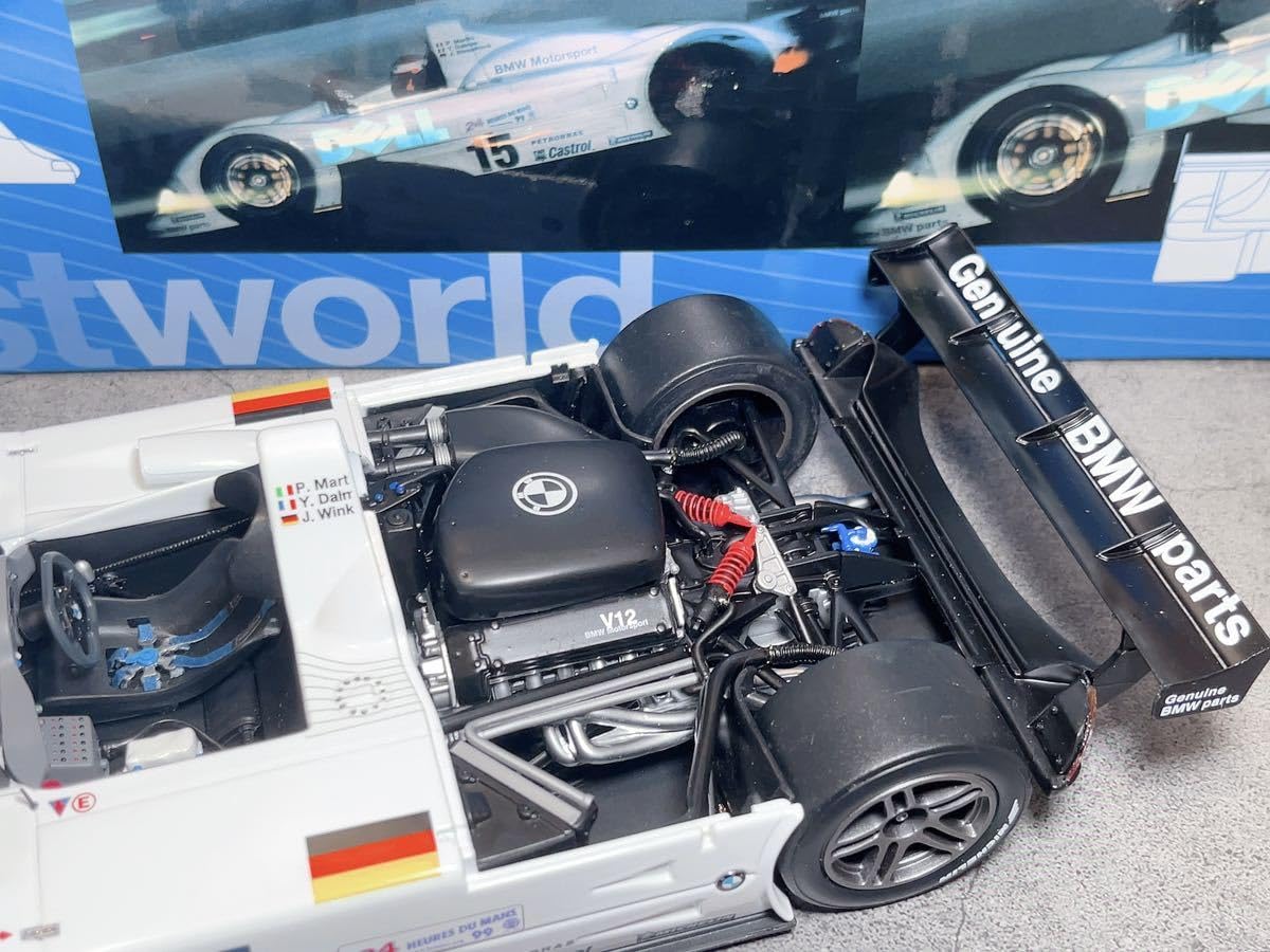 Amazon.co.jp: 京商 1/18 V12 LMR 1999 LeMans Winner No.15 W/E  