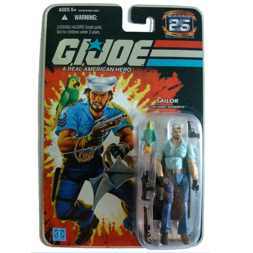 GI Joe 25th Anniversary Shipwreck Action Figure