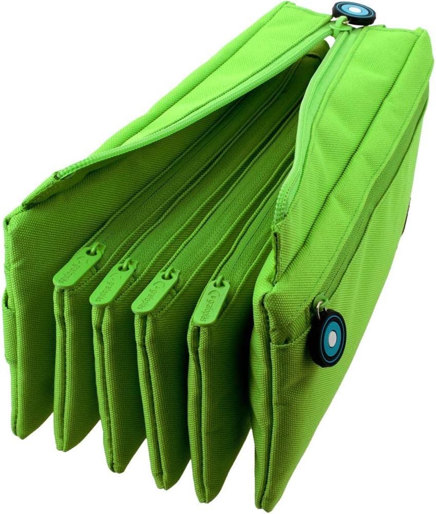 Grafoplás Bits & Bobs Pencil Cases 23 Centimeters Green (Verde) - Image 5