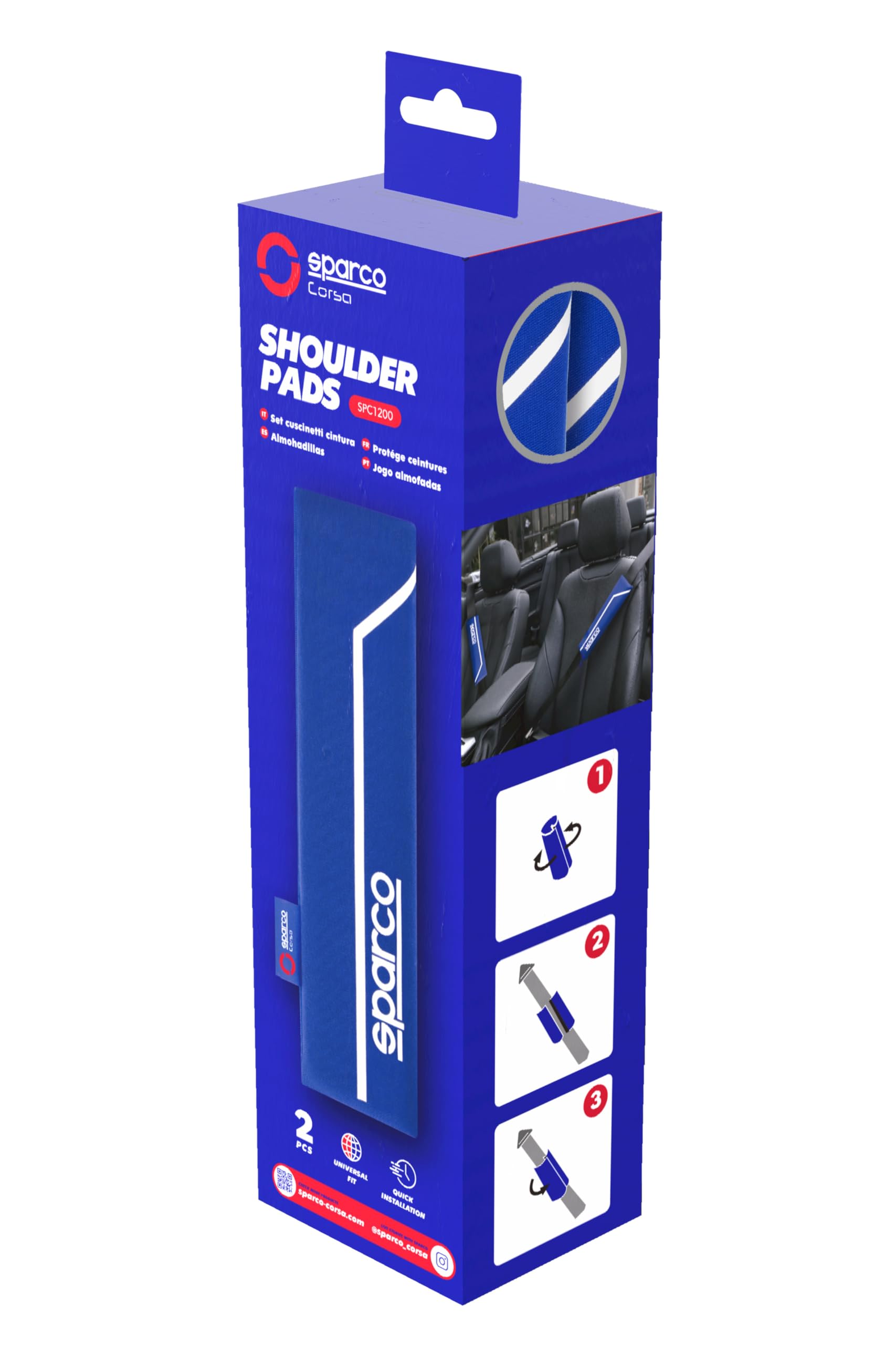 SPARCO Pad Blue Line S