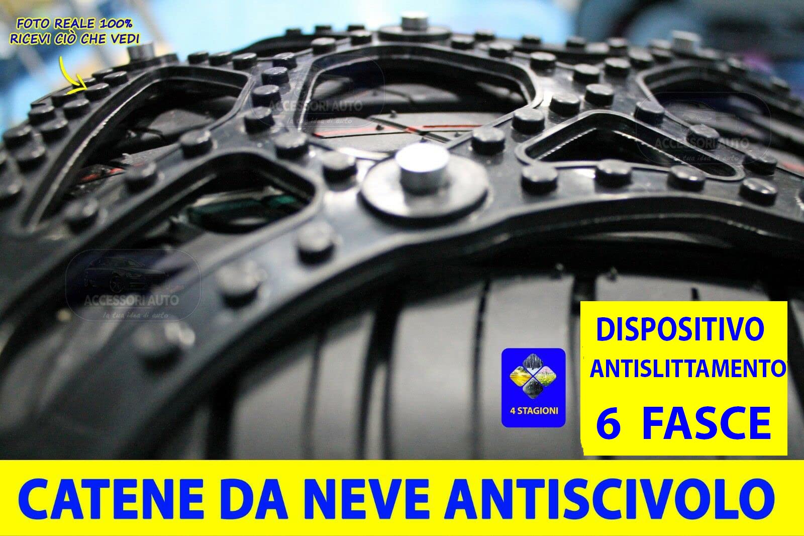 Catene da Neve per auto Fasce da neve Universali dispositivo antislittamento per Fango Ghiaia
