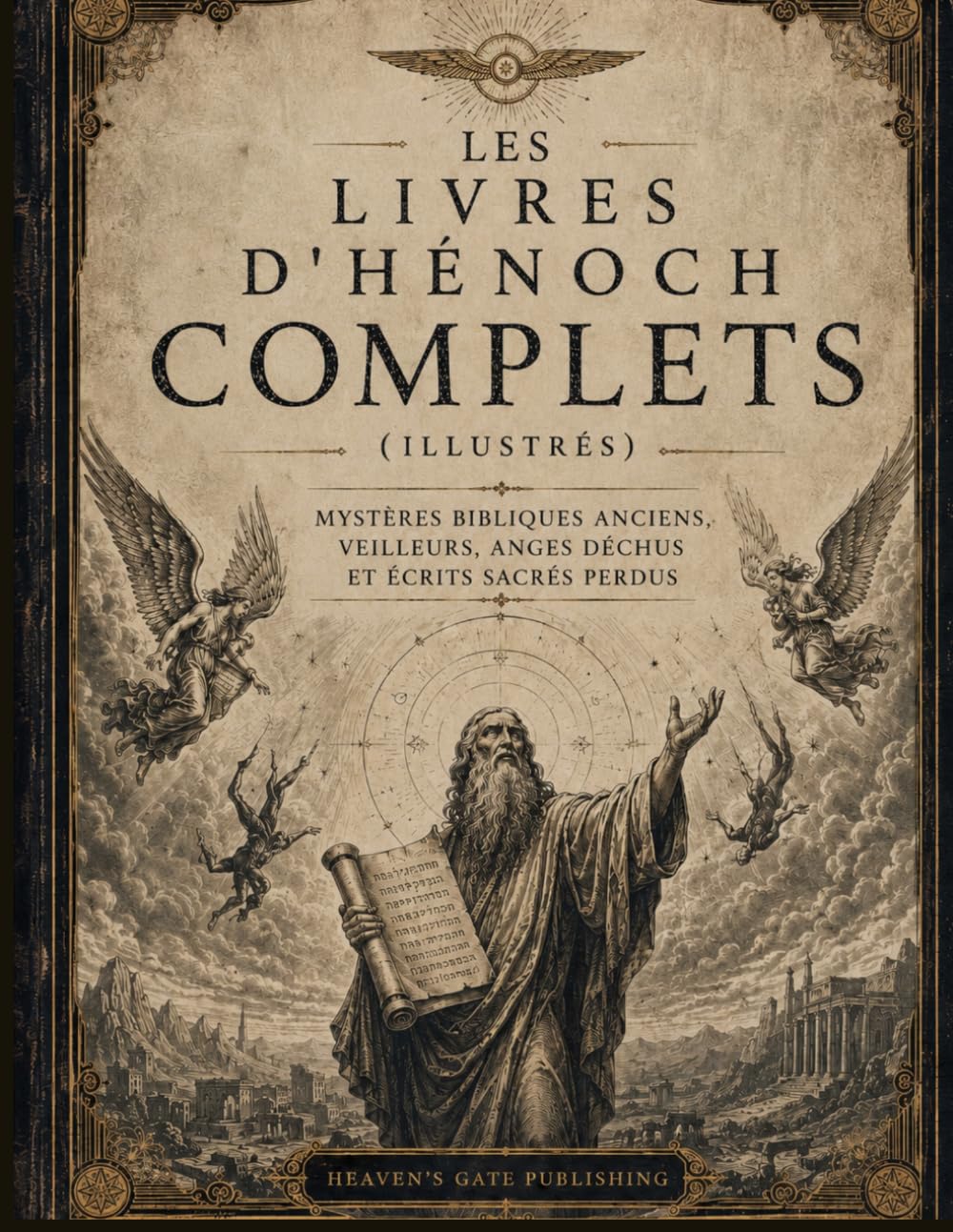 Les Livres D'Hénoch Complets (illustrés): Mystères Bibliques Anciens, Veilleurs, Anges Déchus et écrits Sacrés Perdus
