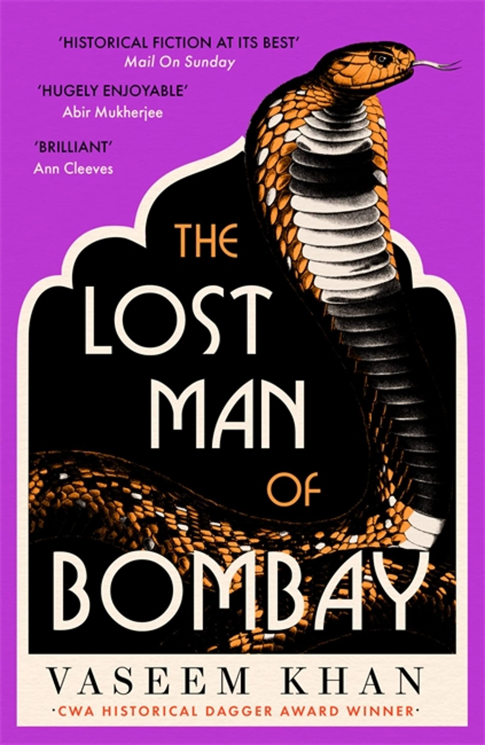 The Lost Man of Bombay by Vaseem Khan (Hardback Book)
