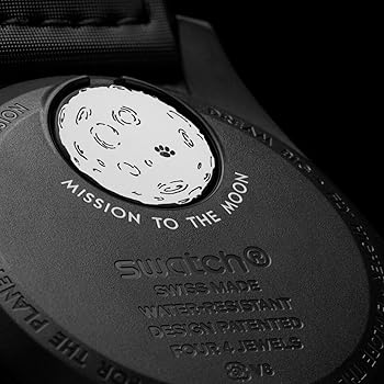 時計 Mission To The Moonphase Black SO33B700 Mission to the Moonphase - New Moon 