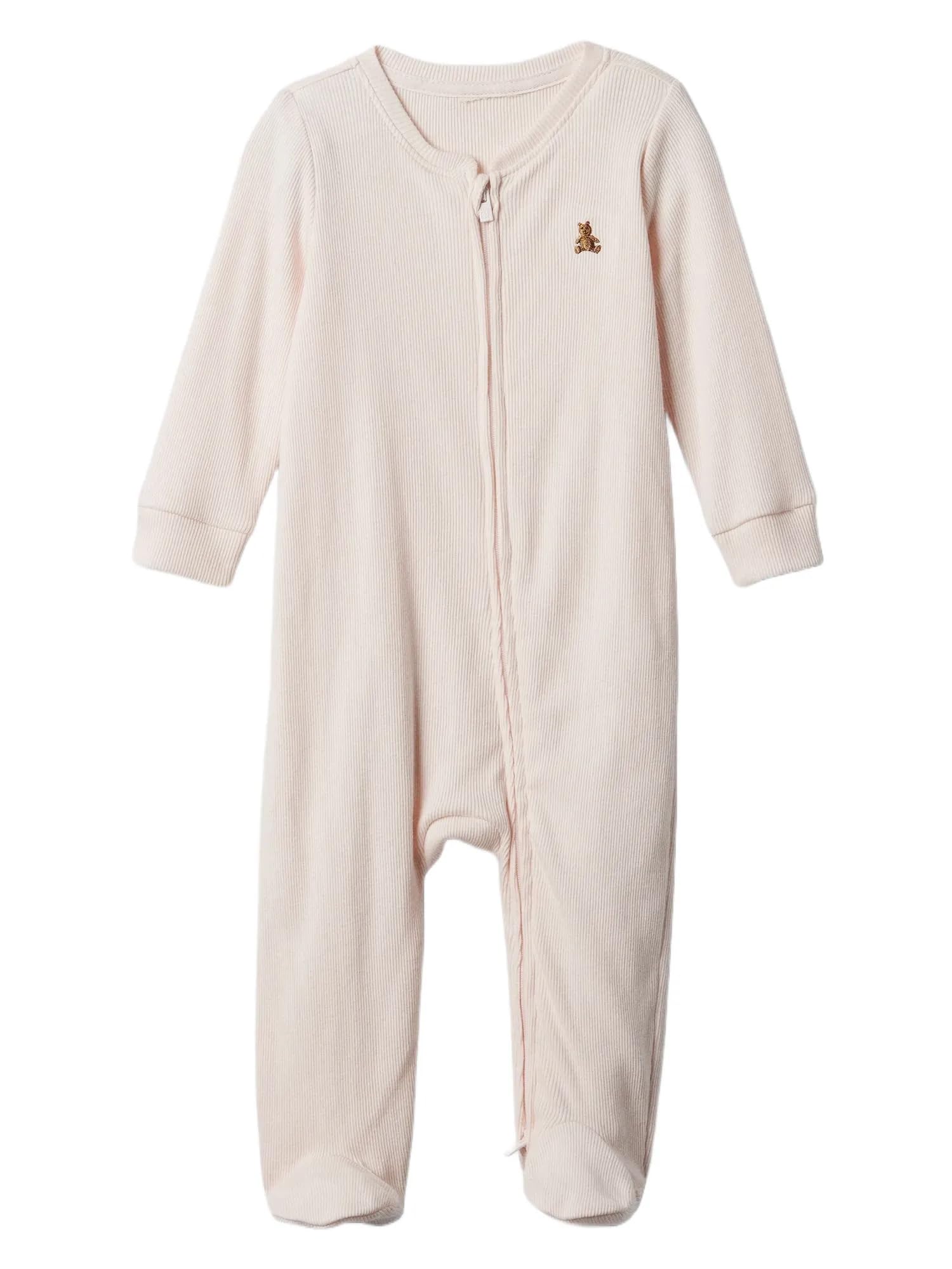 

                                                    GAP Unisex Baby Two Way Zip Footed One-Piece Outfi