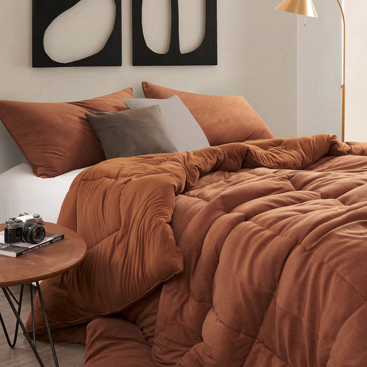 Byourbed Fallin for Fall - Coma Inducer® Oversized Queen Comforter - Ginger