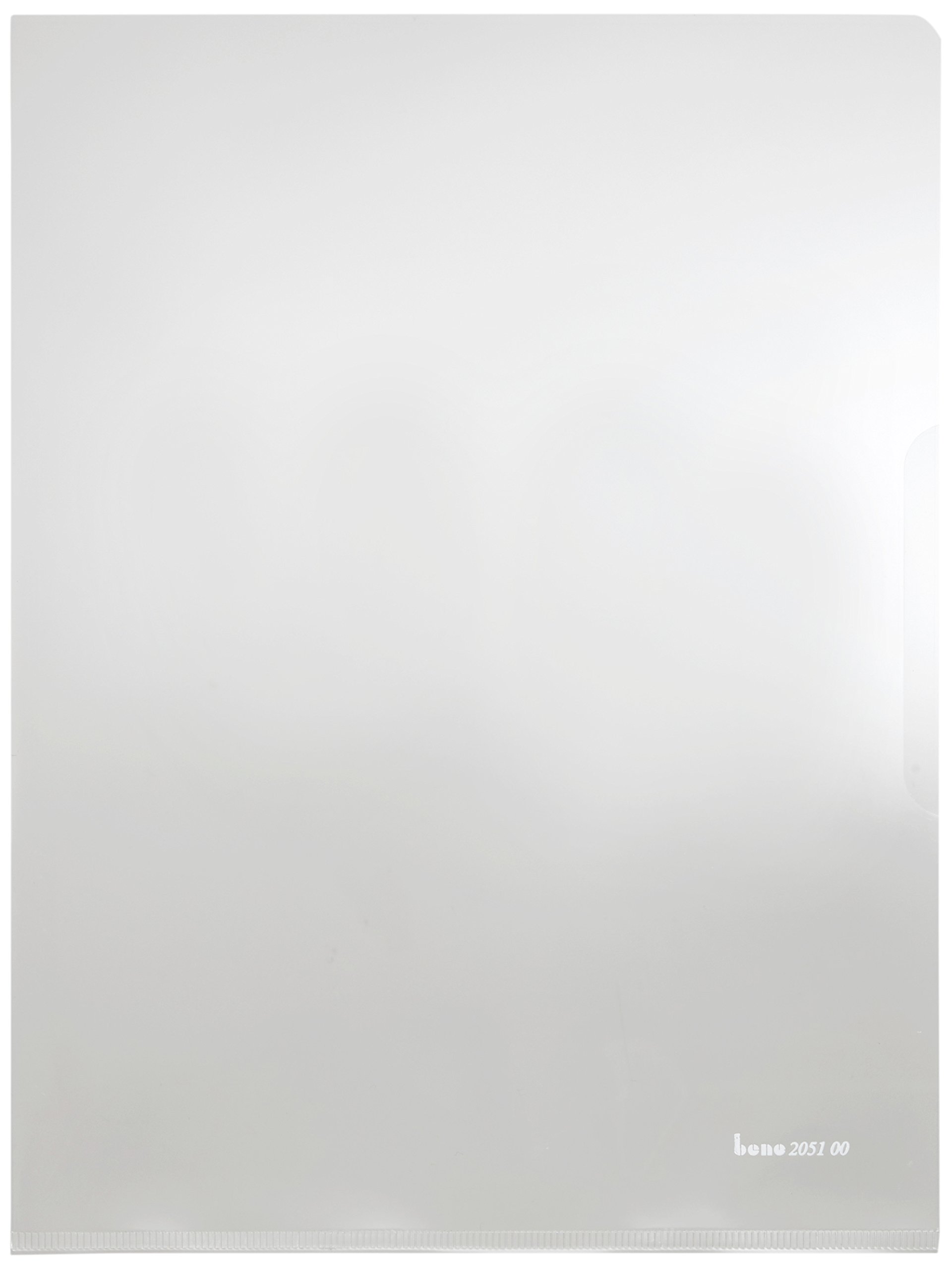Bene 205100 - Fundas de plástico (tamaño A5, PVC, transparentes, 150 my, 50 unidades)