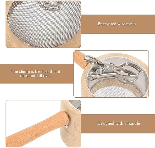 Miniatura 6 de Moxibustión Kit de accesorios Moxibustión quemador caja mango de madera para masaje de tejido profundo