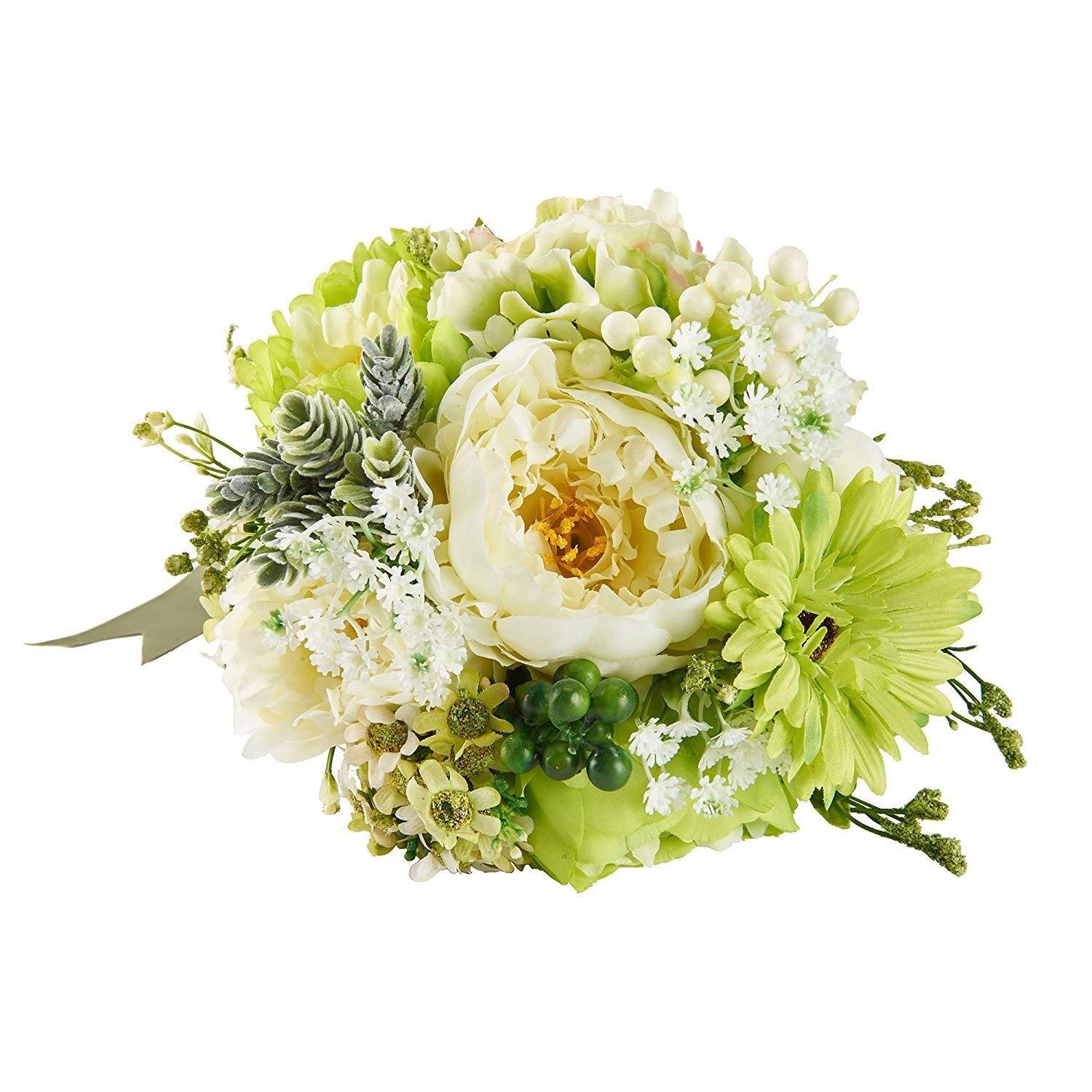 3NH® Bridess Artificial Silk Flower Wedding Ribbon Bride Holding Flower