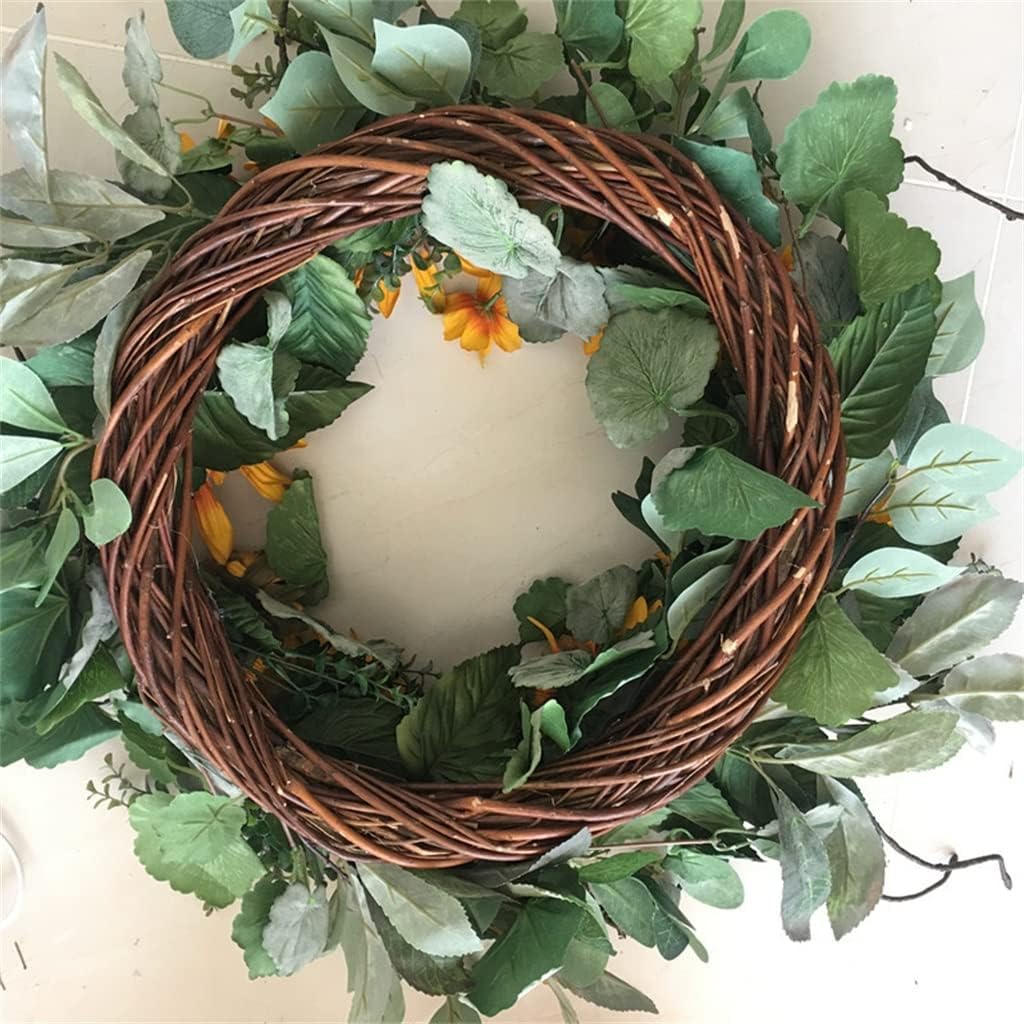 Sun Flower Garland Sun Sunflower Door Decoration Autumn Garland American Simulation Garland
