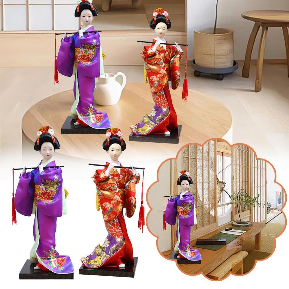 芸者人形 Amazon.co.jp: 11インチ 日本の着物芸者人形、着物人形、着物少女像