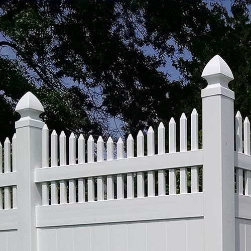 Miniatura 3 de WEATHERABLES Tapas de poste de 4 x 4 – Cubierta de vinilo resistente a la intemperie para exteriores para una durabilidad duradera y fácil