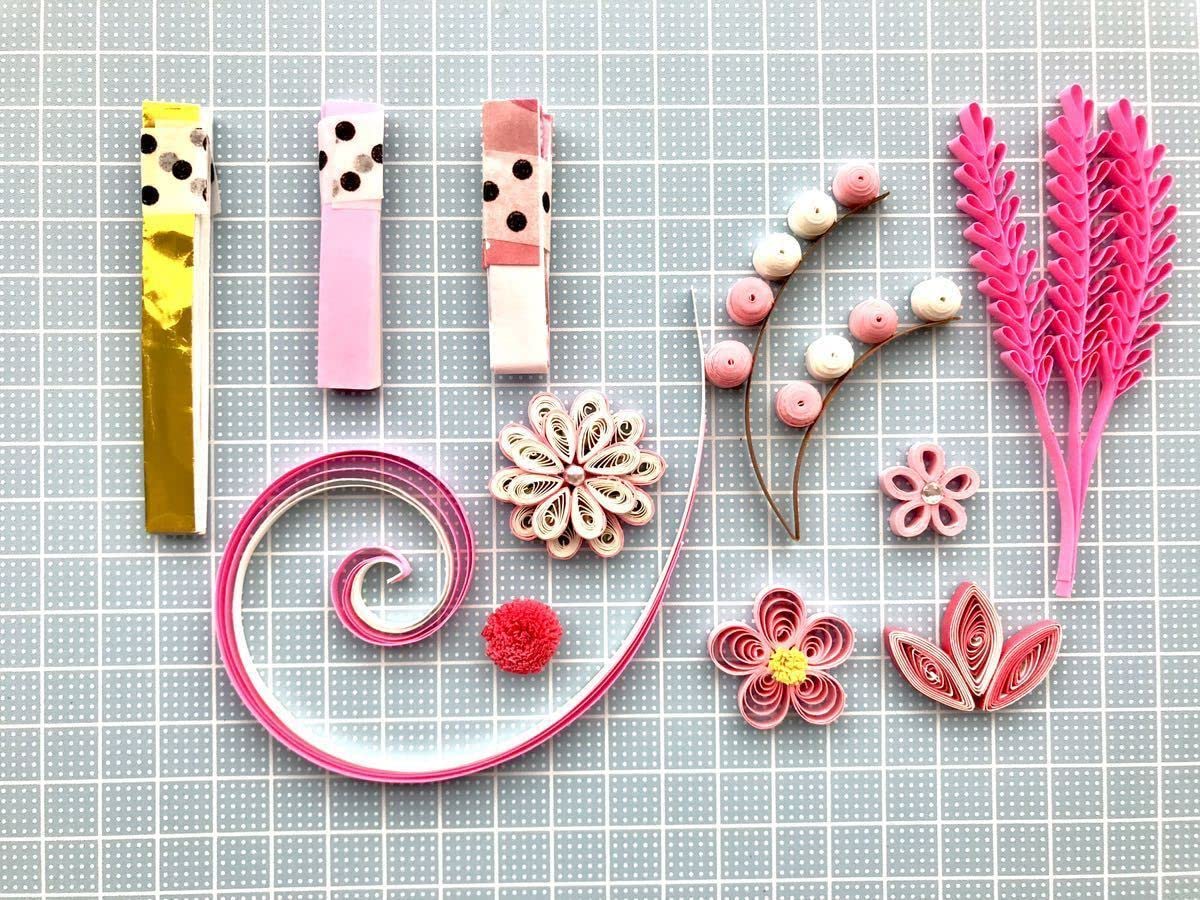 Amazon.co.jp: お正月飾り ピンク系 花 折り紙 ペーパー