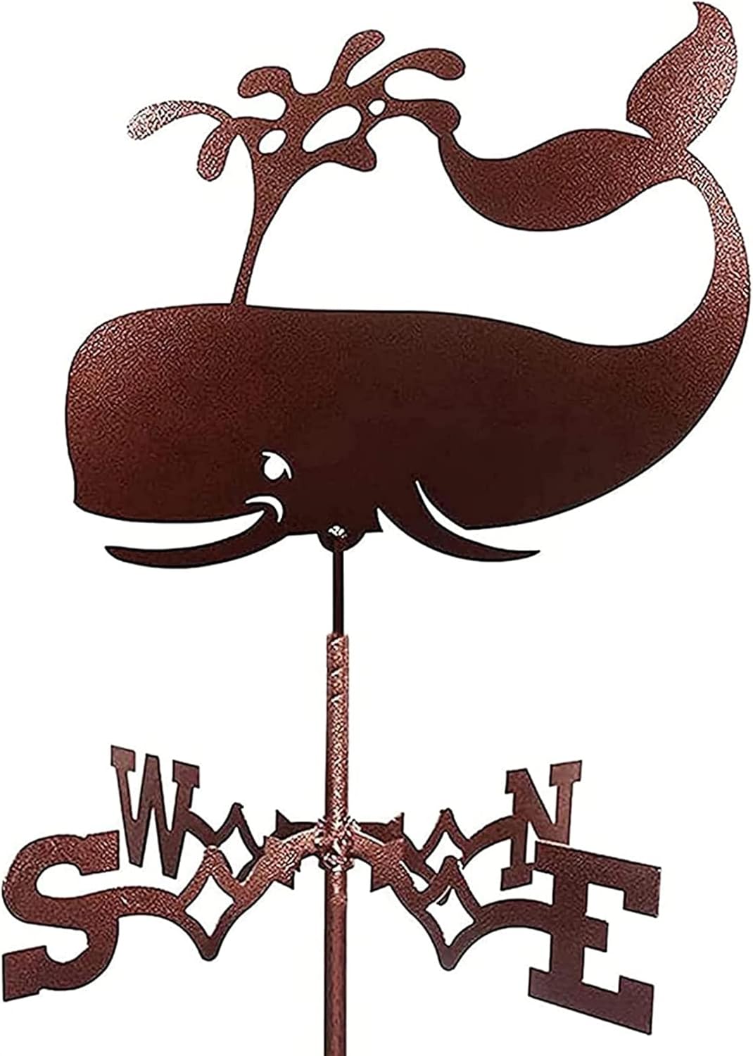 金属製風向計、かわいい中空犬風向計、アートステンレス鋼の装飾風向計ホームガーデン庭パティオ屋外装飾風向計