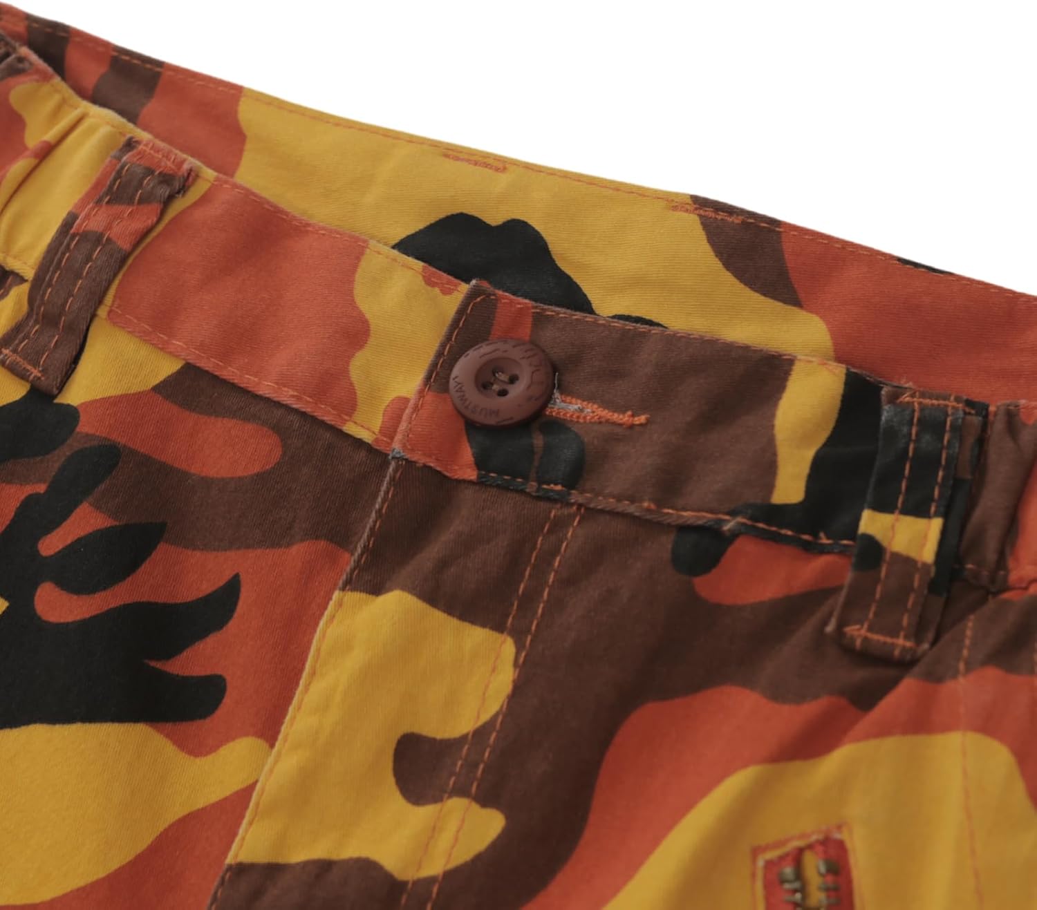 Sobrisah Women Mid-Rise Cargo Pants Heavy Cotton Casual Pants 8 Pockets Regular Fit/Plus Size Military Work Trousers