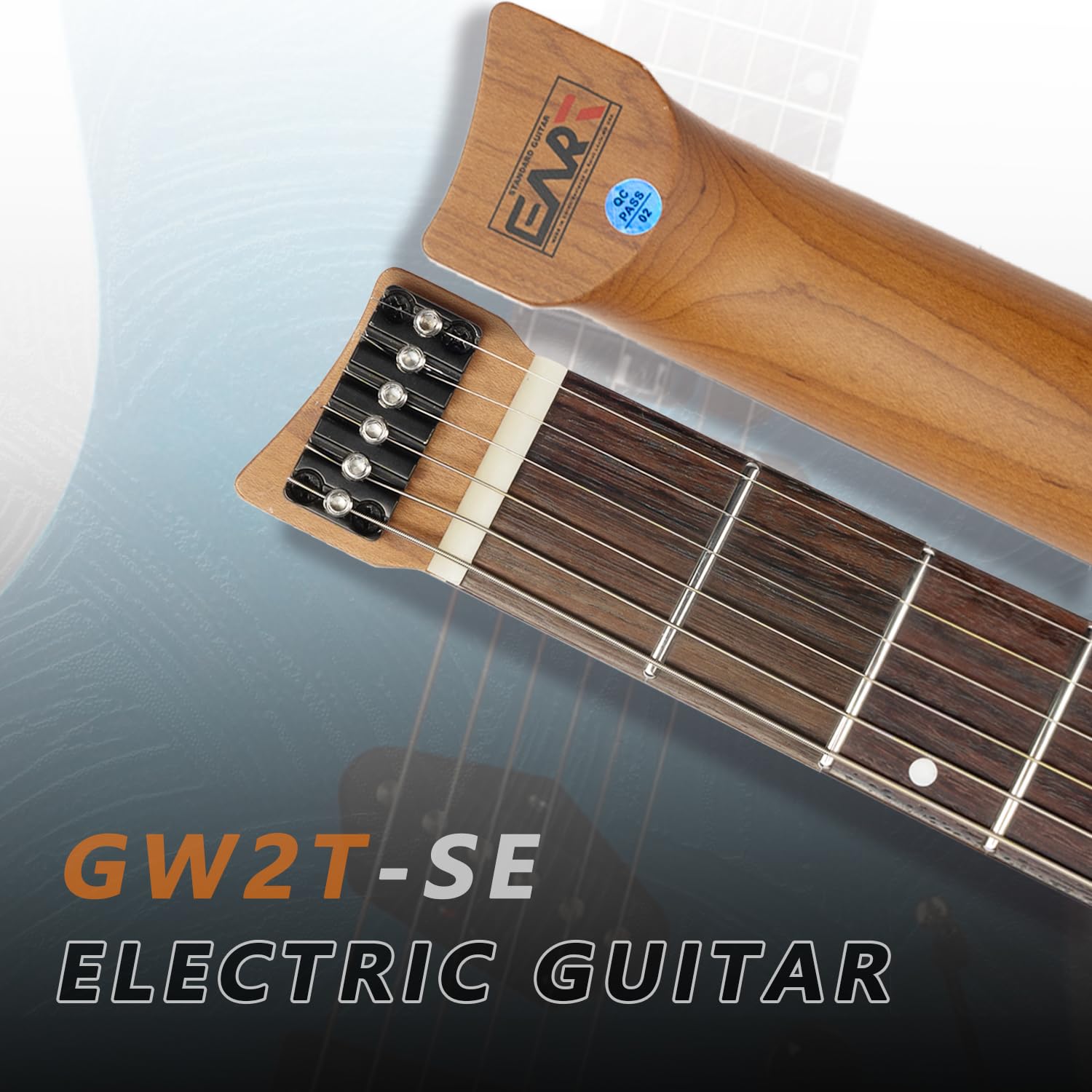 【10224】【通常弦張れます】 ヘッドレスギター ヘッドレスギター Laid Back 