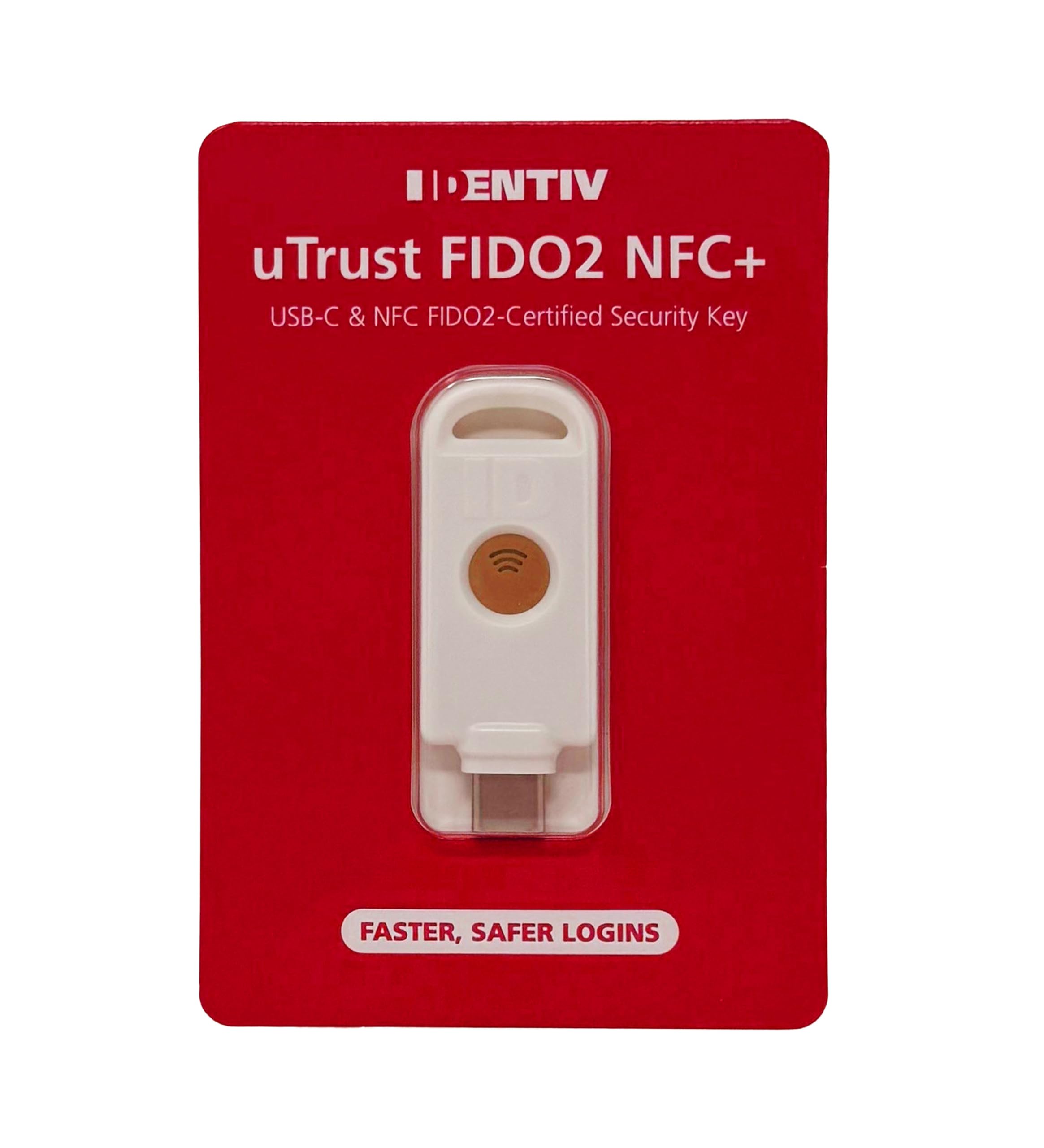 FIDO2 NFC+ Key USB-C Token/Inicio de sesión/Autenticación de dos factores | Llave de seguridad / (FIDO, FIDO2, U2F, PIV, TOTP, HOTP, WebAuth) - 905602