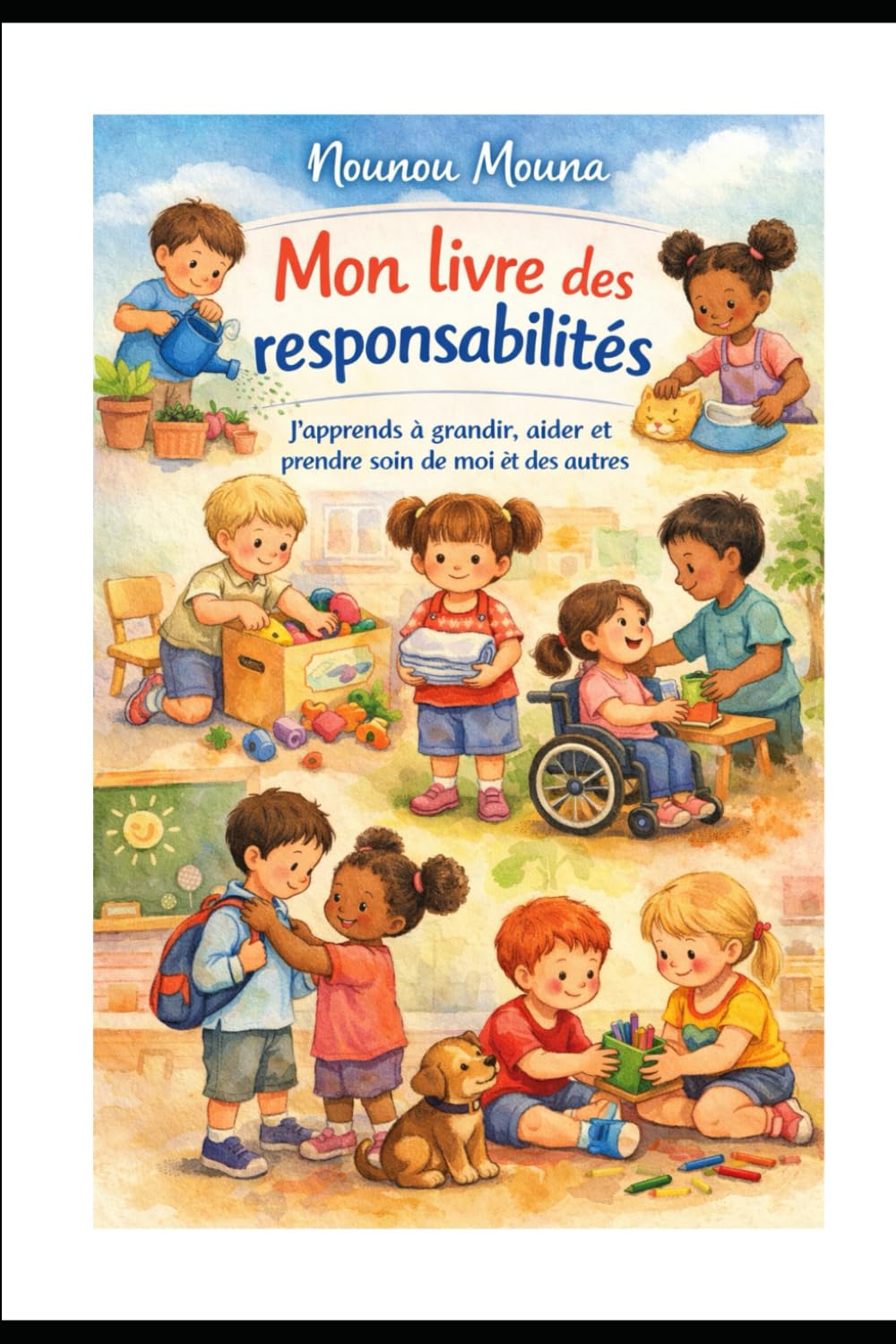 Mon livre des responsabilités: j'apprends à grandir, aider et prendre soin de moi et des autres
