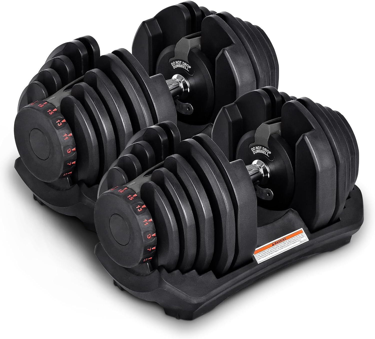 ダンベル 可変式 24kg/40kg アジャスタブルダンベル 1個/2個セット 2.5～24kg/5~40kg 15/17段階調節 5秒で重量調整 クイックダンベル 筋トレ-001