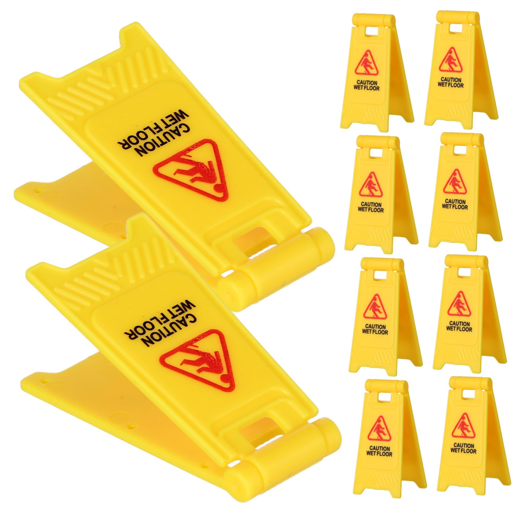 OKUMEYR 15Pcs Educational Traffic Signs and Road Blocks Set Miniature Road Markers for Driving Simulation and Interactive Learning Playset