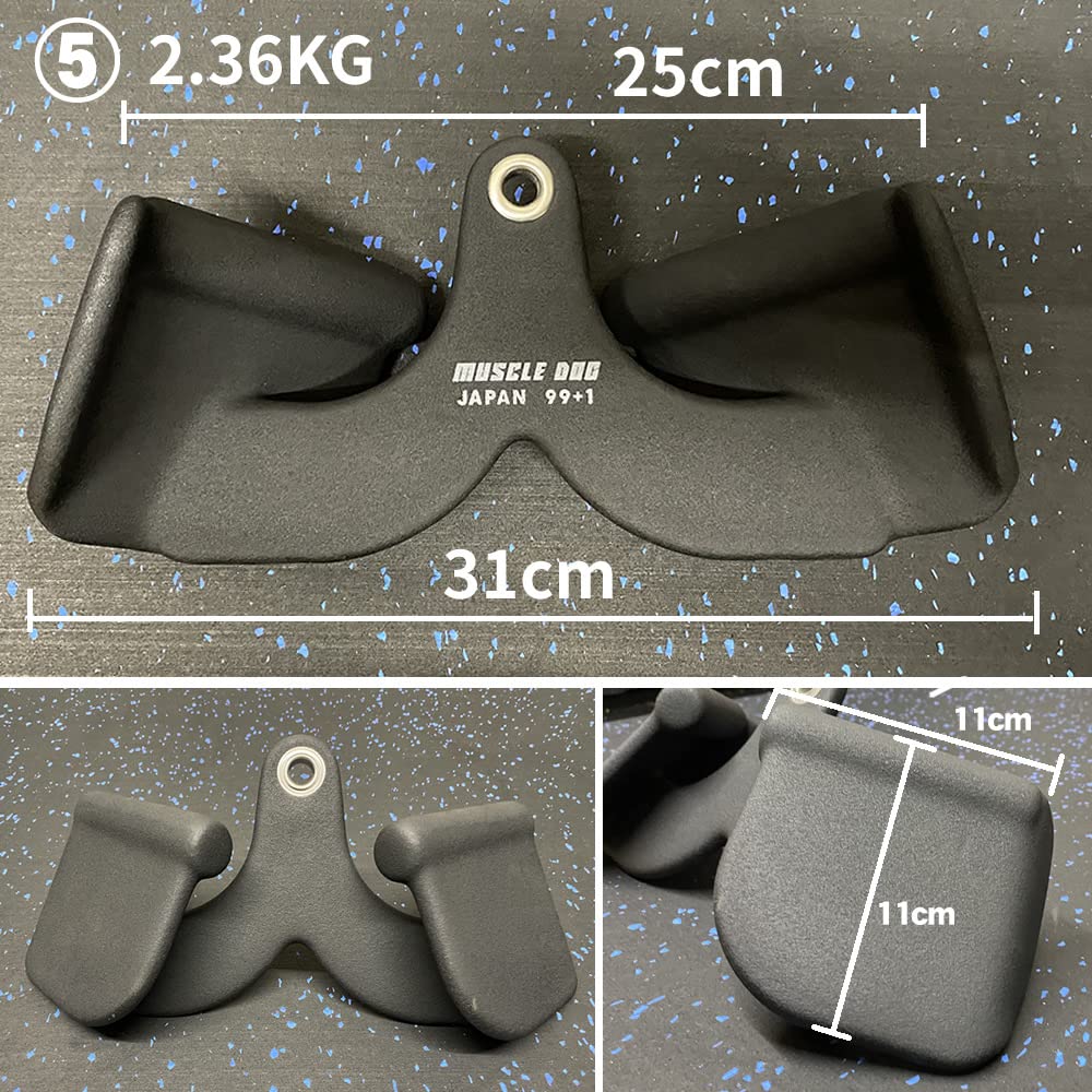 Amazon.co.jp: アタッチメント 1点 31cm ケーブルトレーニング用 筋