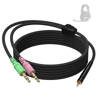 H6Pro Cable for EPOS PC38X GSP302 GSP301 GSP602 GSP601 H3 Gaming Headset