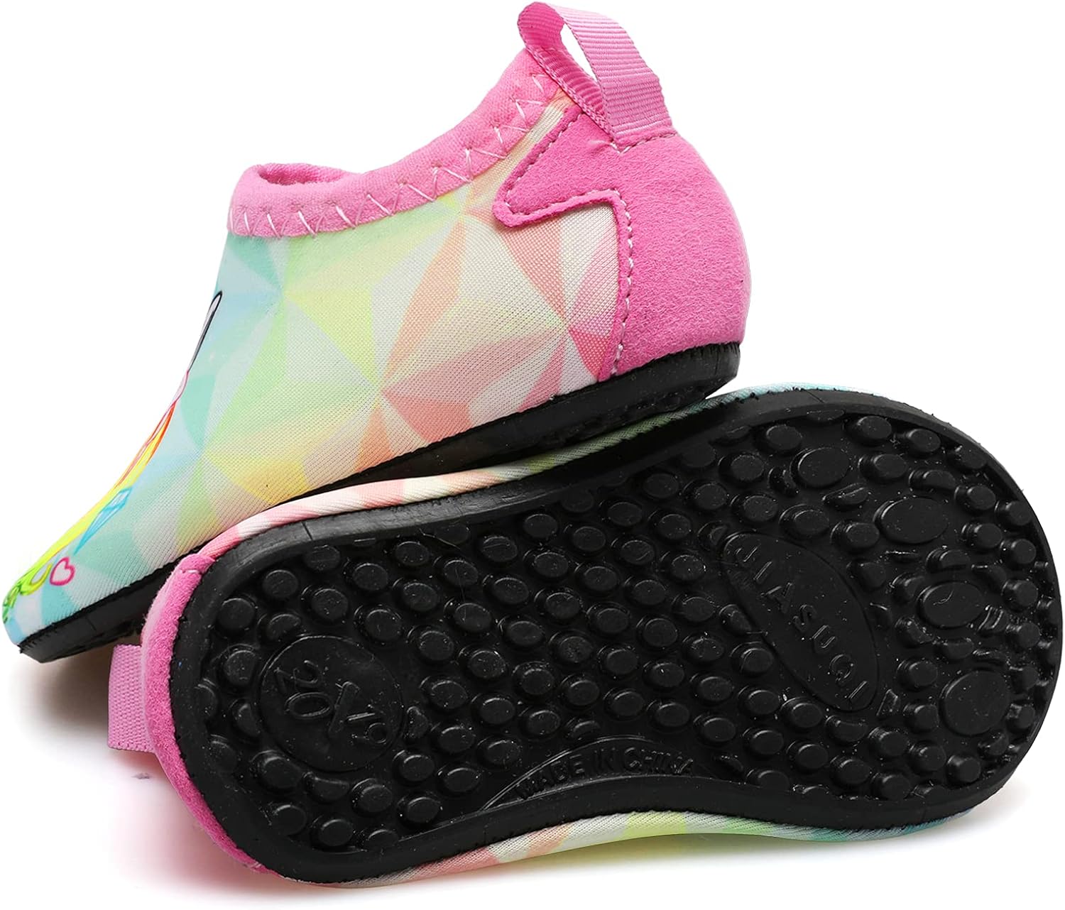  | L-RUN Baby Water Shoes Barefoot Skin Aqua Sock Swim Shoes for Beach Swim Pool | Water Shoes