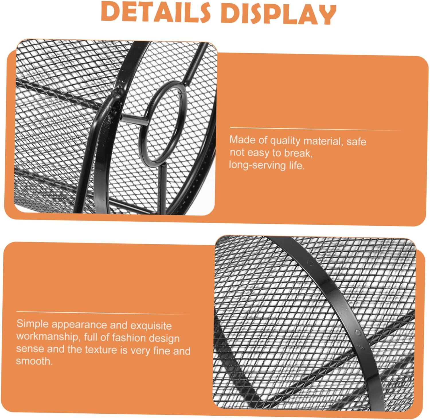 Didiseaon Headband Color Rack Display Hair Black Plastic