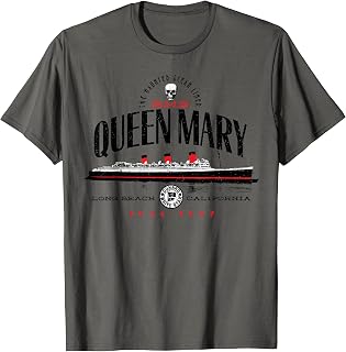 RMS Queen Mary The North Atlantic Ocean From 1936 To 1967 T-Shirt