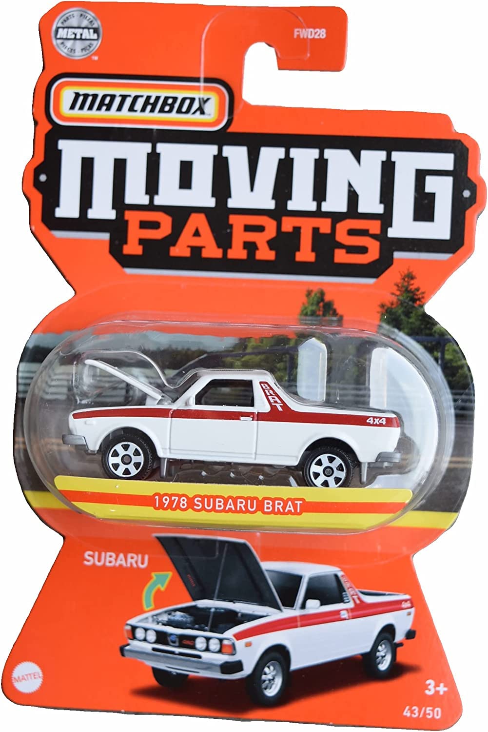 Hot Wheels Matchbox 1978 Subaru Brat, Moving Parts 43/50