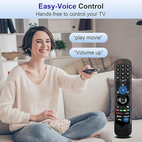 Miniatura 5 de Repuesto para control remoto LG TV, para LG Magic 2019-2024 para Smart TV, para MR2021222324GA con funciones de voz y puntero