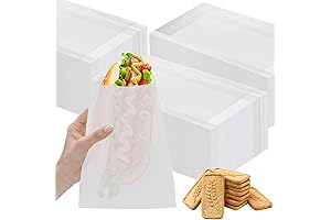 600 Pcs Glassine Wax Paper Sandwich Bags: The Ultimate Food-Grade Packaging Solution