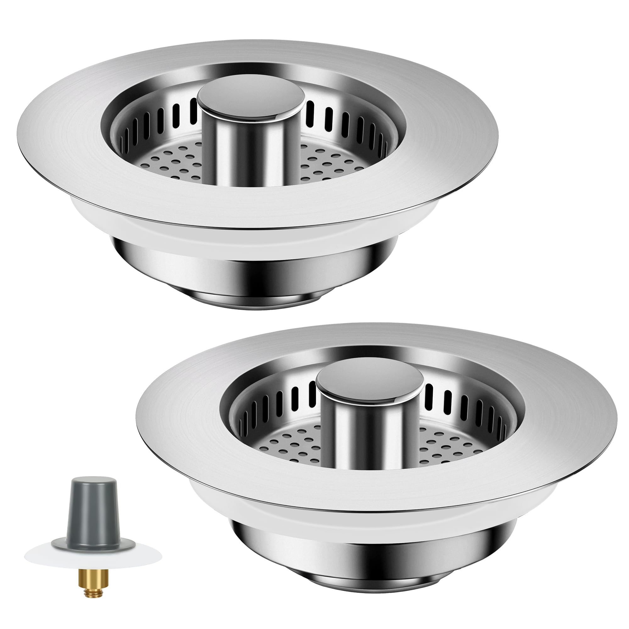 Kitchen Sink Strainer - 3-in-1 Drain & Filter -7 Kitchen Sink Strainer - 3-in-1 Drain & Filter -7