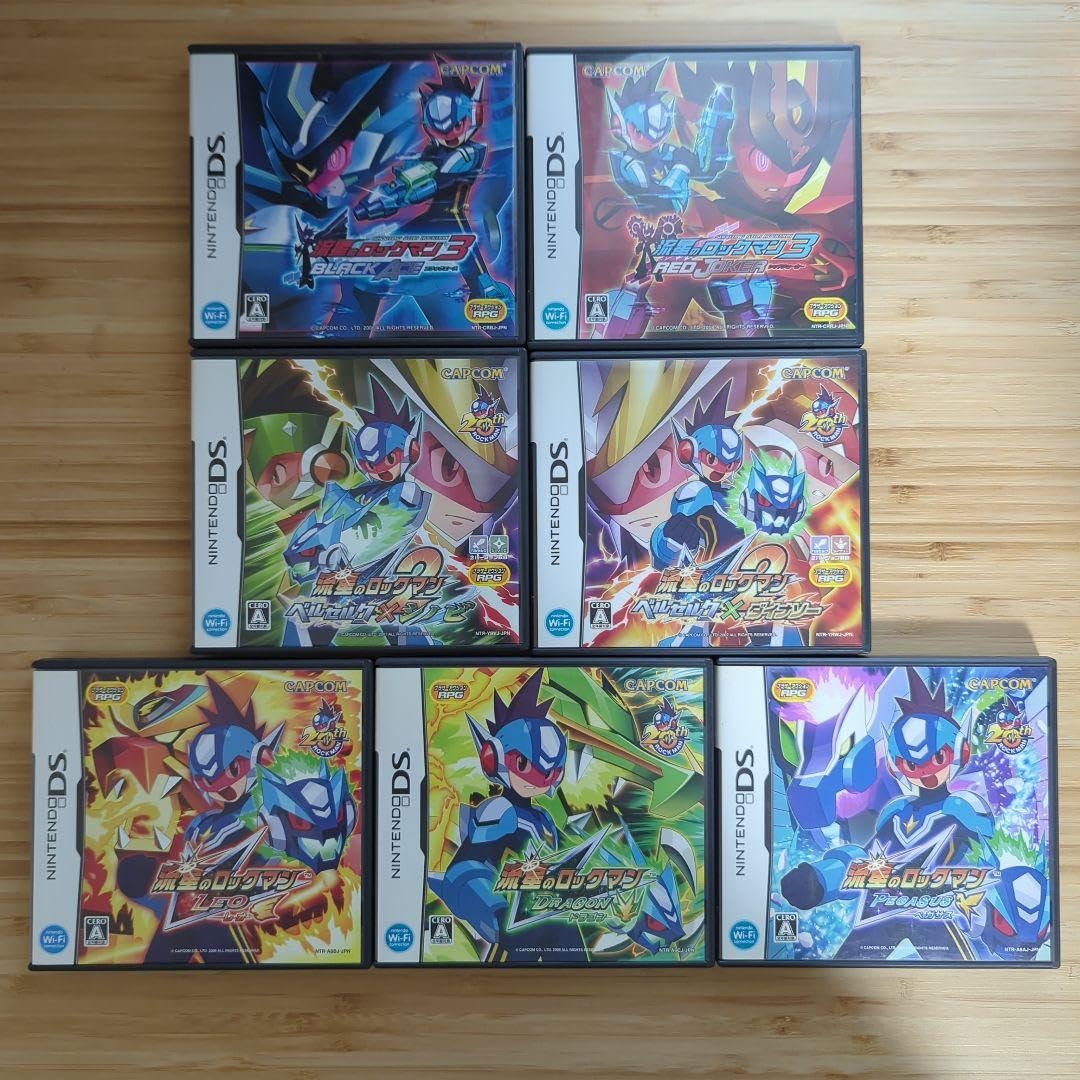 Amazon.co.jp: げ中流星のロックマン 全作セット : おもちゃ